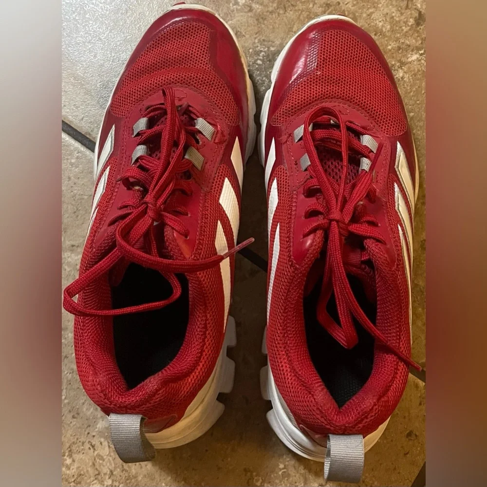 adidas Men's Indoor Speed Trainer Baseball Shoes size 7 barely used
